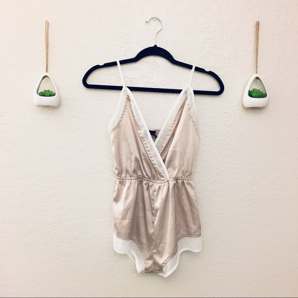 WINDSOR Satin Romper